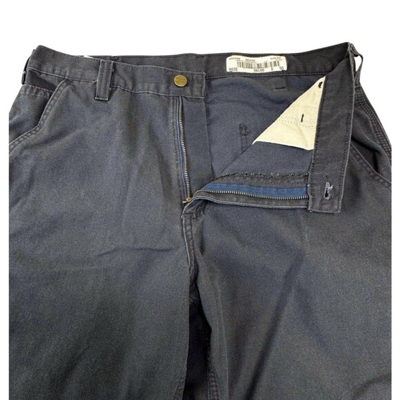 Carhartt Men's Cargo Pants - Navy Blue - Picture 6 of 16